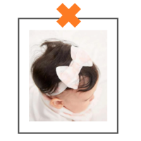 Baby slabber en haarband Panter roze